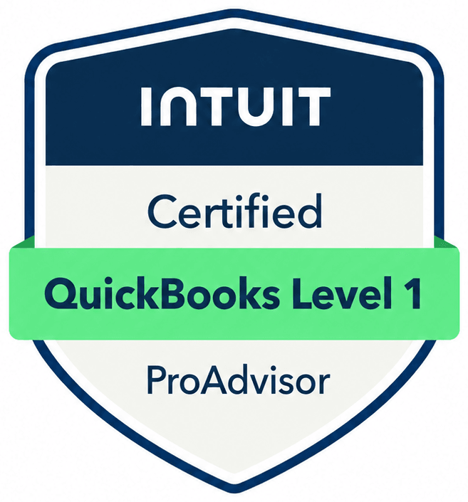 QuickBooks Online ProAdvisor badge